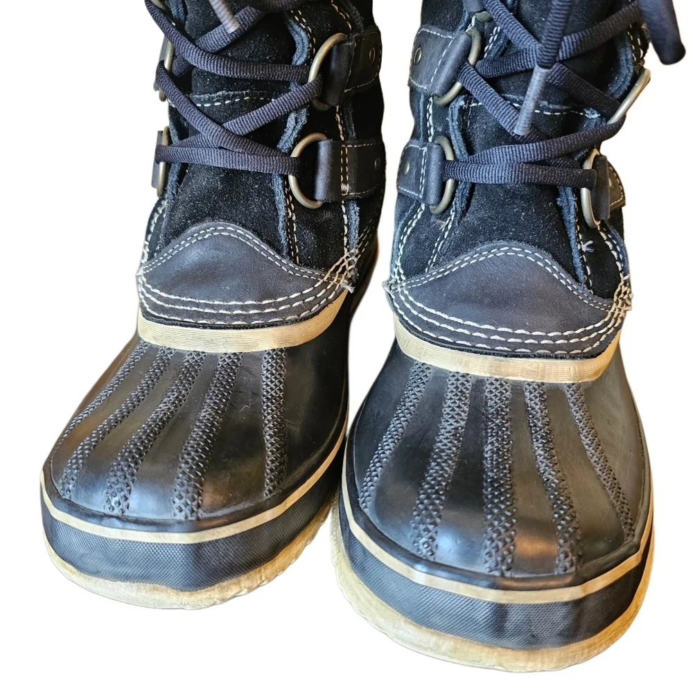 Sorel women's waterproof winter snow boots size 6 black - Picture 7 of 10